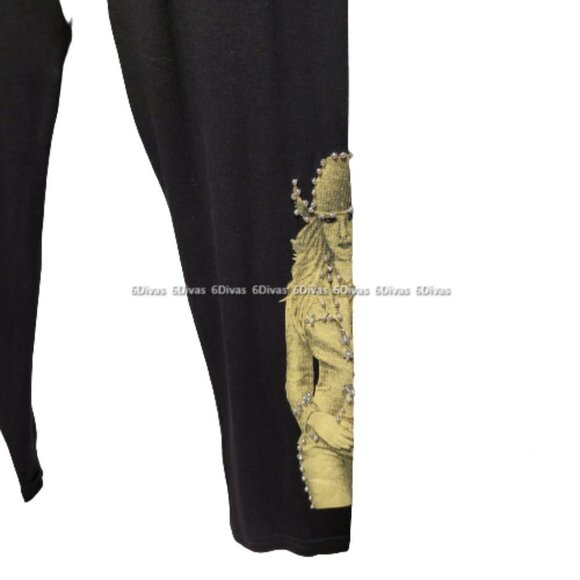 Petite Small Size Black Leggings Elastic Waist Leggings- Petite/Small - Picture 6 of 11